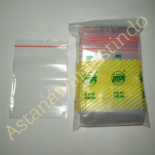 Jual Plastik Klip Smpi 8x12 Bening Polos 12x8 Zipper 8 X 12 Ziplock Clip Murah Shopee Indonesia 0414