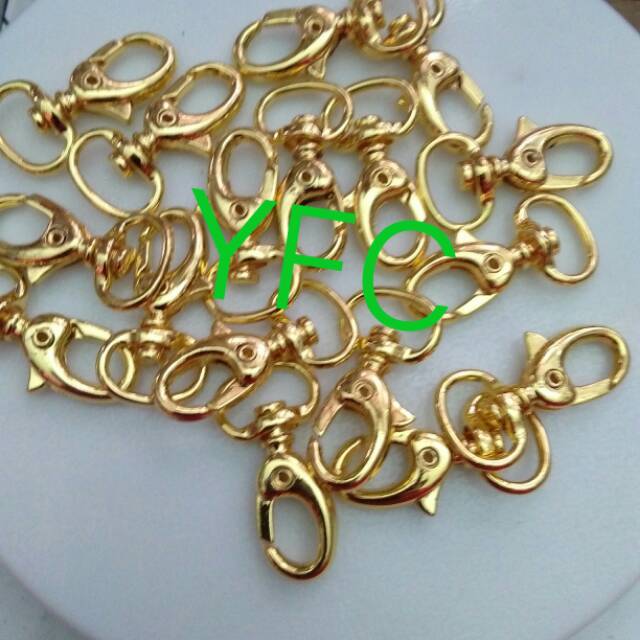 Jual Kait udang gold per lusin/ 1,2cm | Shopee Indonesia