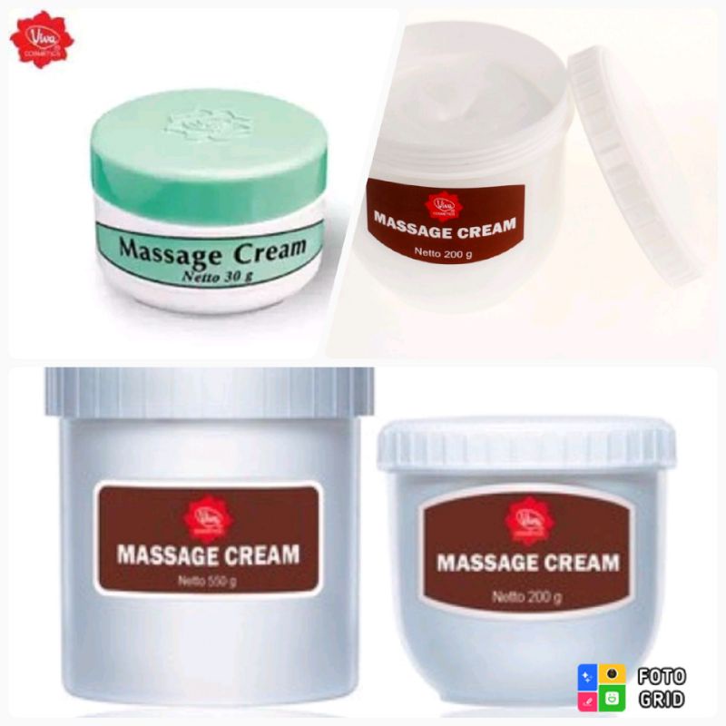 Jual Viva Massage Cream 30g 200g 550g Shopee Indonesia