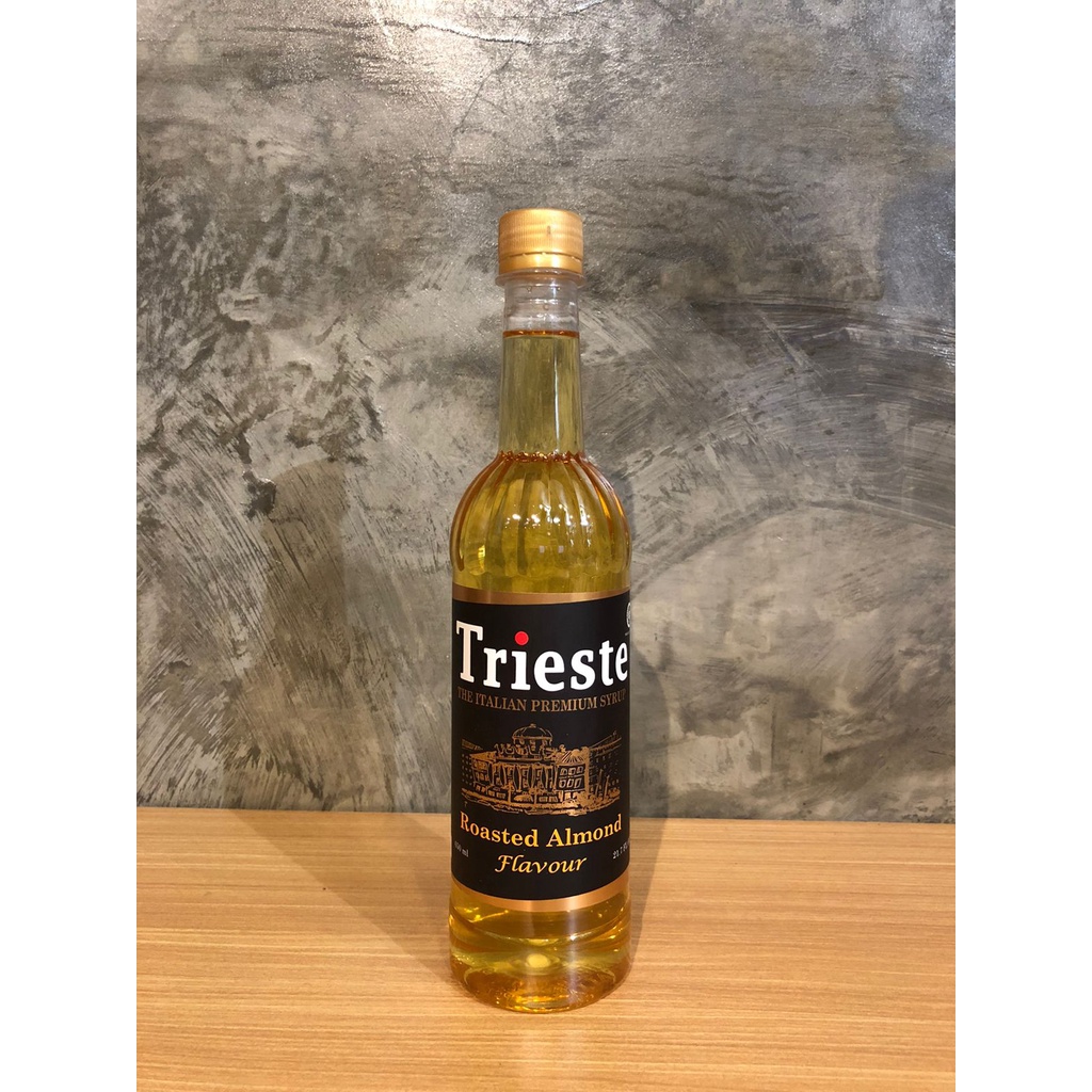Jual Trieste Syrup Roasted Almond 650 ml - Trieste Sirup Roasted Almond ...