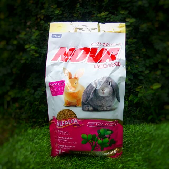 Jual Nova Rabbit Food Alfalfa dan Mix Berries 1 kg | Shopee Indonesia