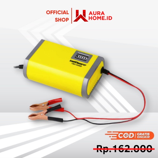 Jual Charger Aki Portable Motorcycle Car Battery 6A 12V / Charger Aki