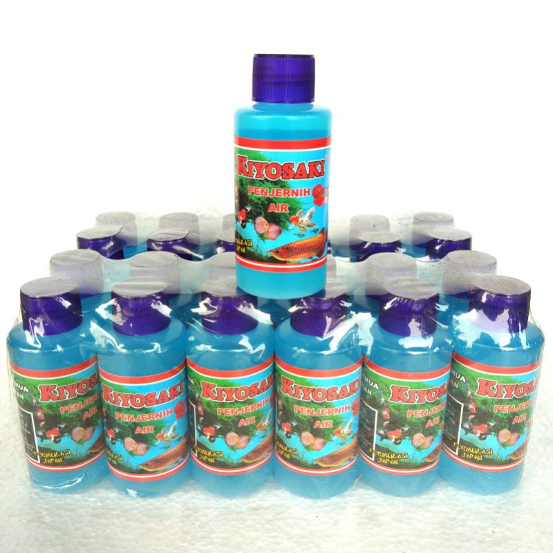 Jual Penjernih Air Kiyosaki Obat Penjernih Air Aquarium Kolam Shopee