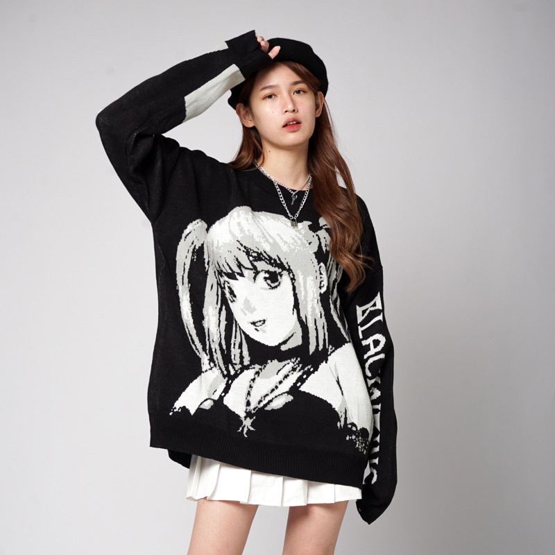 Jual StiegoMisa Sweater Streetwear Vintage Style Harajuku Knitting