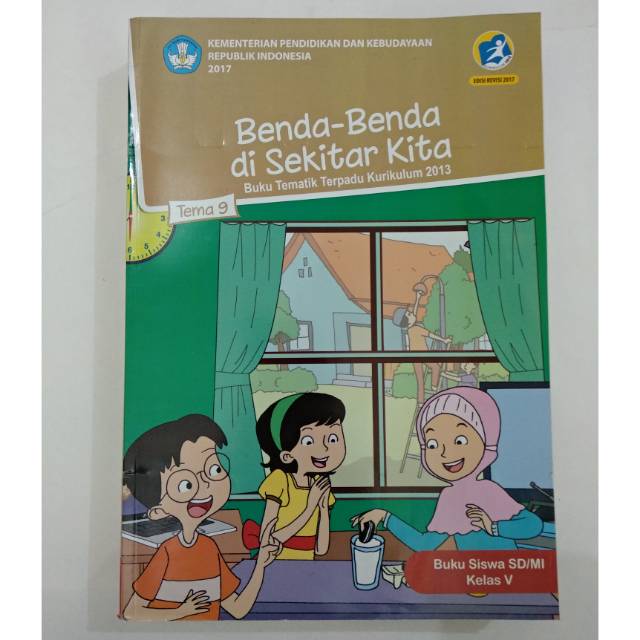 Jual Buku Tematik Sd K13 Kelas 5 Tema 9 Revisi 2017 Benda Benda Di