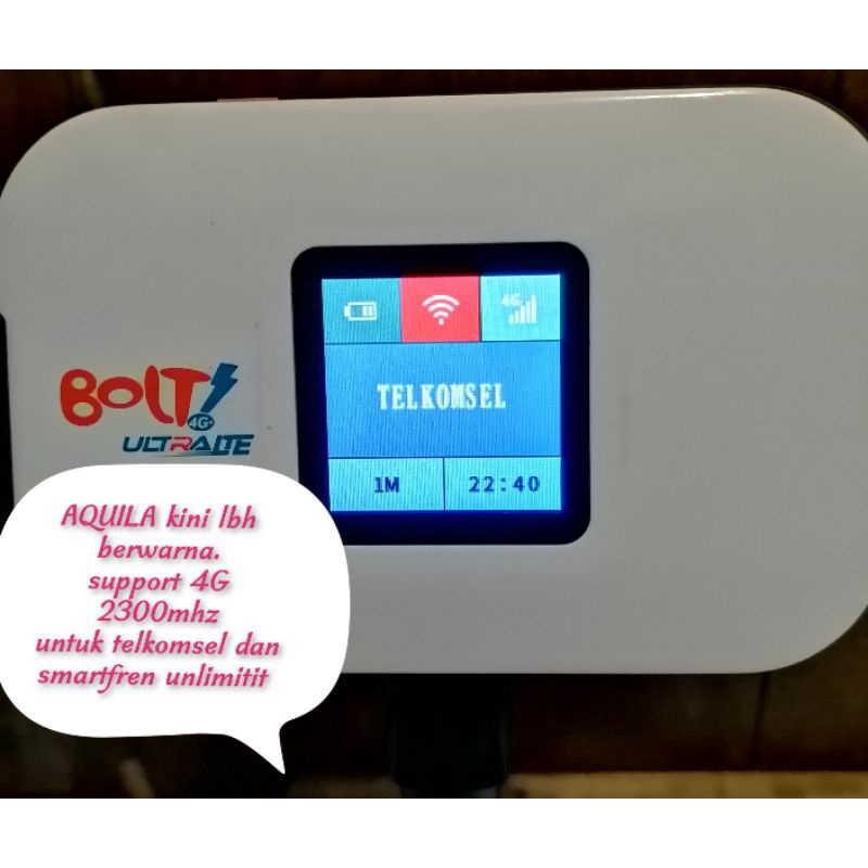 Jual MODEM WIFI AQUILA SLIM 4G TELKOMSEL, BYU & SMARTFREN UNLIMITIT