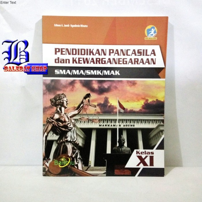 Jual Buku SMA MA SMK MAK Kelas 11 PENDIDIKAN PANCASILA DAN ...