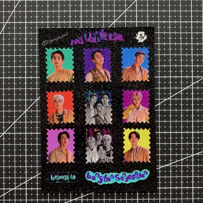 Jual HOLOBAND & PTD SERIES - BTS Stickers | Shopee Indonesia