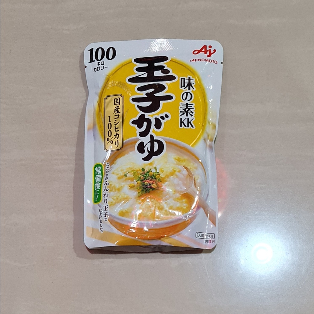 Jual Ajinomoto KK Okayu Egg Porridge Koshihikari Japan Rice 250 Gram ...