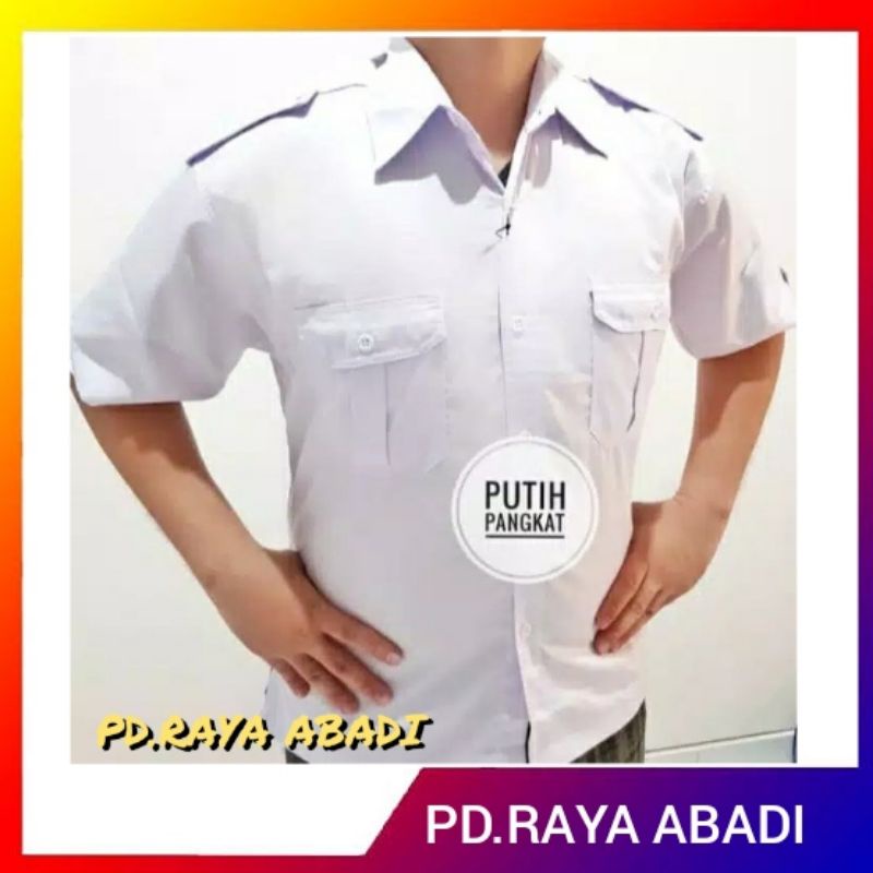 Jual Kemeja Putih / Kemeja Pdh / Pdh Putih / Kemeja Pendek Putih ...