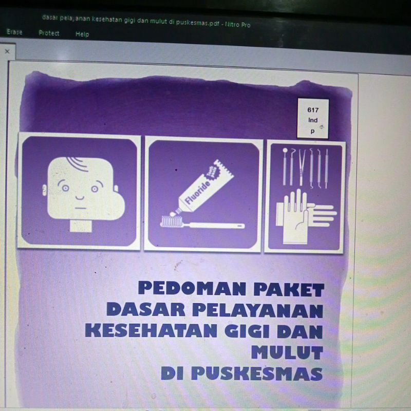 Jual Buku Pedoman Paket Dasar Pelayanan Kesehatan Gigi Dan Mulut ...