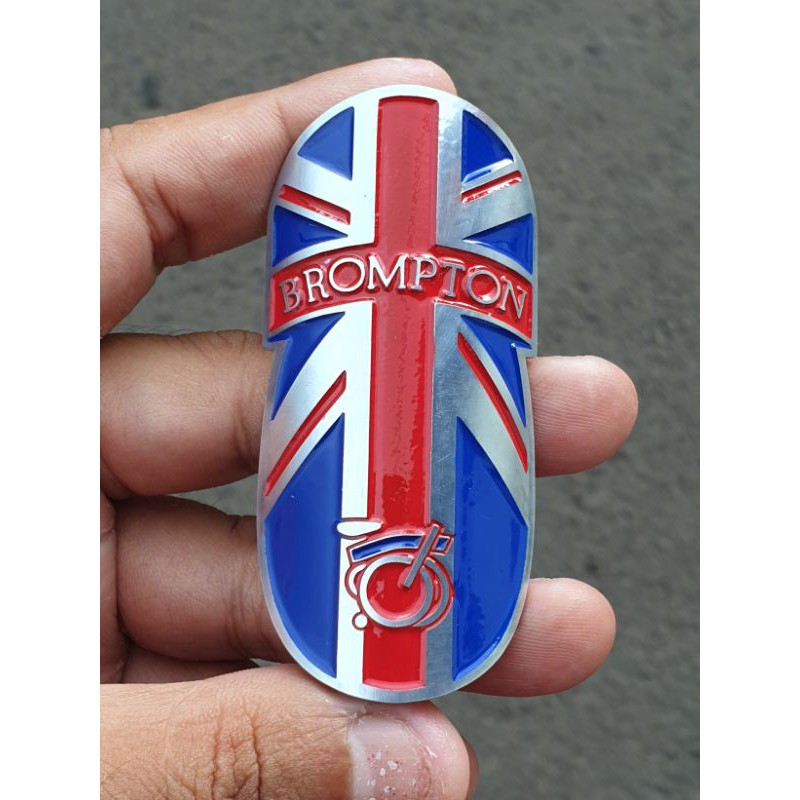 Jual Head tube Badge / Head badge BROMPTON Emblem Sepeda BROMPTON