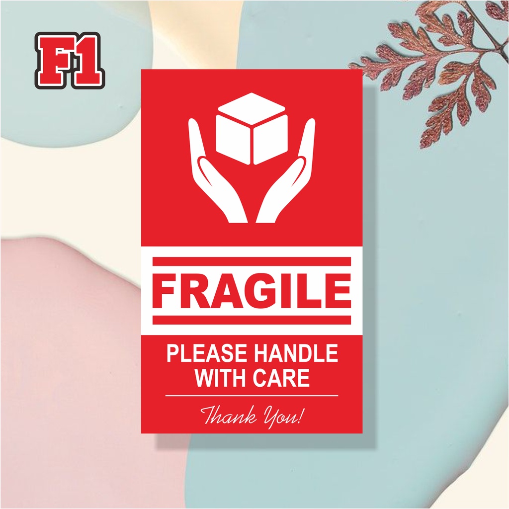 Jual Stiker Fragile Label Fragile Stiker Fragile Murah Tiker