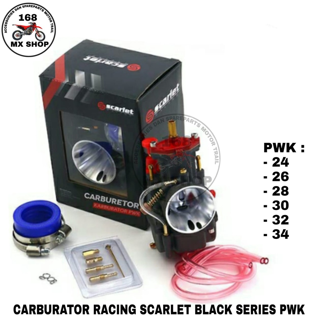 Jual Carburetor Racing Karburator Karbu Scarlet PWK 24 26 28 30 32 34 ...