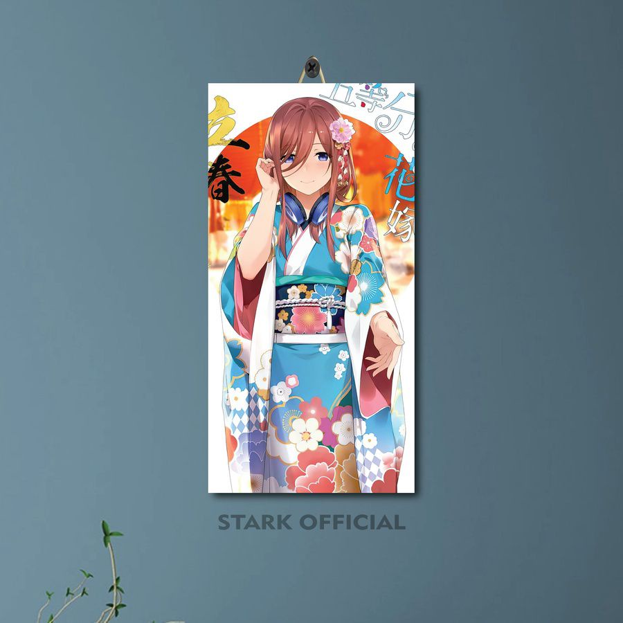 Jual DEKORASI RUANG ANIME MIKU NAKANO CUTE GOTOUBUN 15X30 F9ALL/XFFKF ...