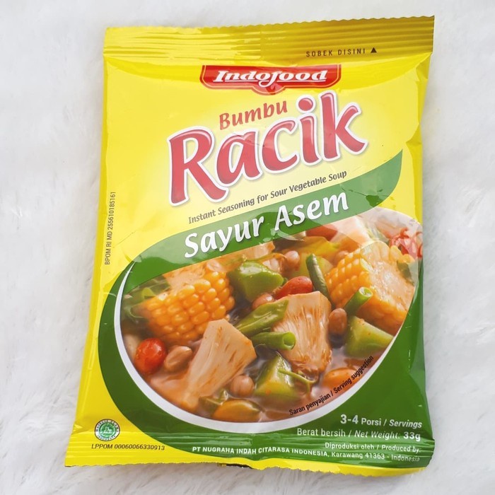 Jual Indofood Bumbu Racik Sayur Asem 33g Shopee Indonesia