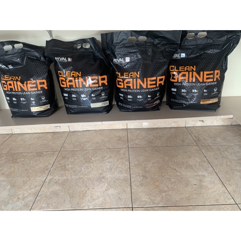 Jual Rival clean gainer 12lbs | Shopee Indonesia