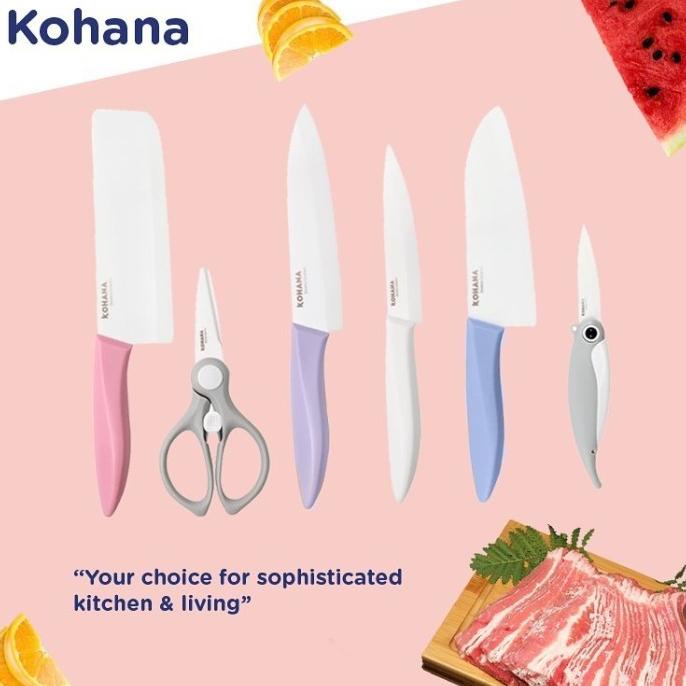 Jual Kohana Ceramic Knife Garansi Seumur Hidup Shopee Indonesia