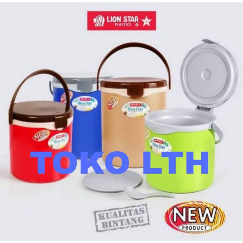 Jual THERMOS NASI ES HANAMI 20 LTR LION STAR RICE ICE BUCKET TERMOS