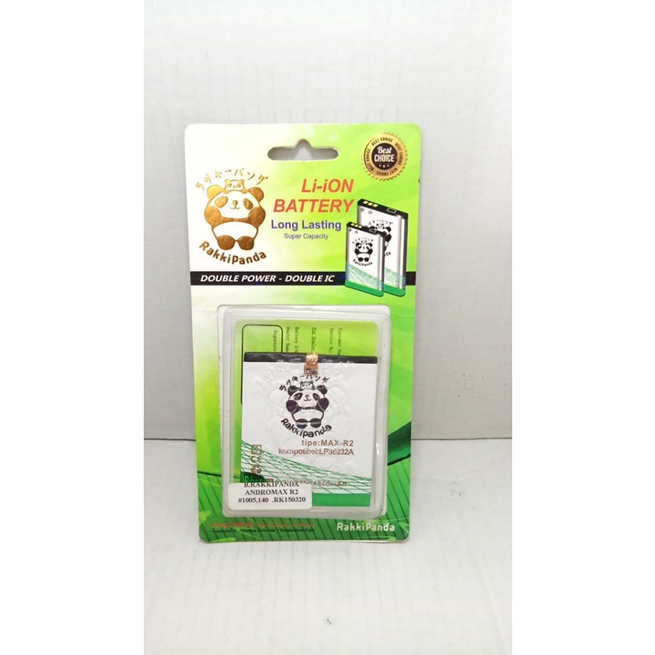Jual BAT BATTERY BATRE BATERAI RAKKIPANDA LP38232A ANDROMAXX R2 DOUBLE ...