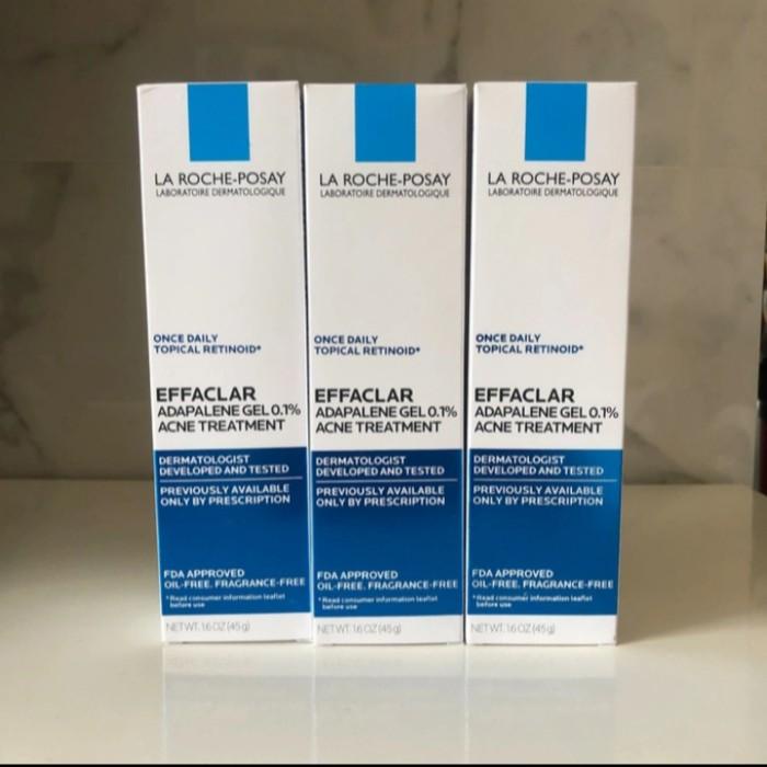 Jual La Roche Posay Effaclar Adapalene Gel 0 1 Acne Treatment 45gr Shopee Indonesia