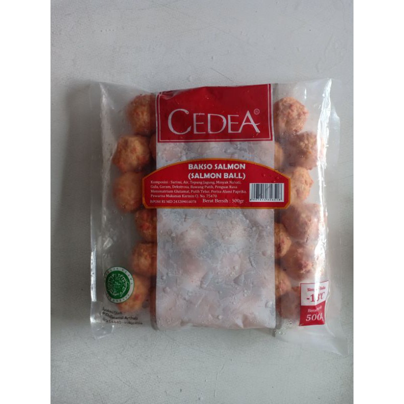 Jual Cedea Bakso Salmon 500gr Shopee Indonesia