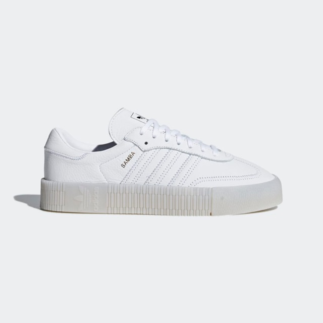 adidas gazelle silver green womens Adidas Originals Samba Rose White Leather