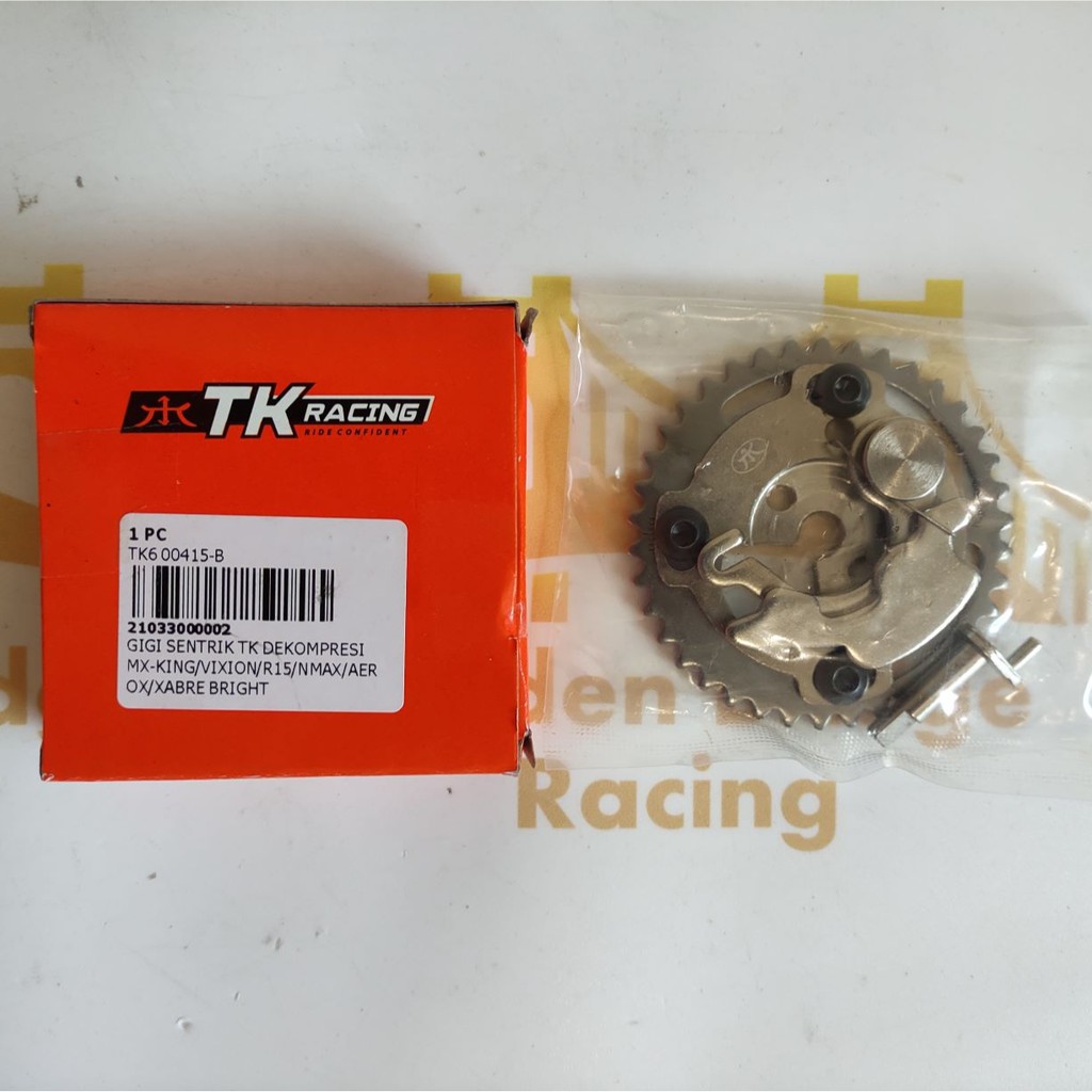 Jual GIGI SENTRIK TK RACING DEKOMPRESI MX KING WR155 VIXION R R15 V3 ...