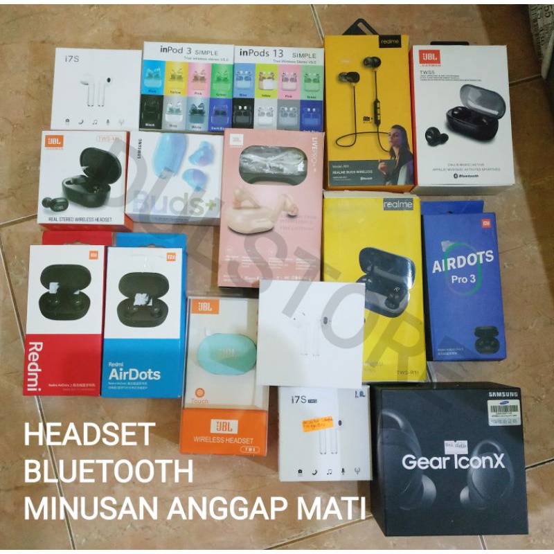 Jual Headset Bluetooth MATI (Baca Deskripsi) Shopee Indonesia