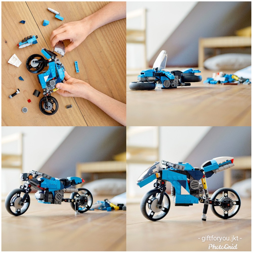 Jual Lego Creator 31114 Super Motor Bike Mainan Bricks Playset Toy Kid ...