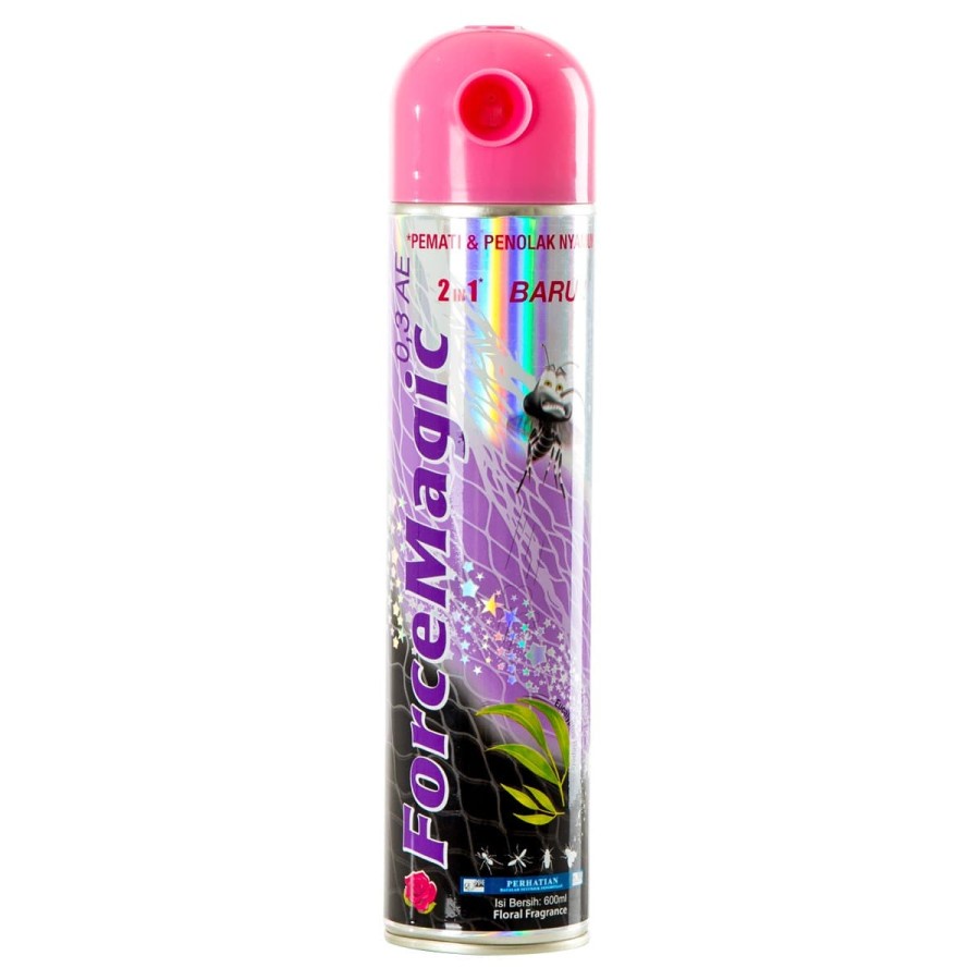 Jual FORCE MAGIC 2 IN 1 PINK FLORAL 600 ML | Shopee Indonesia