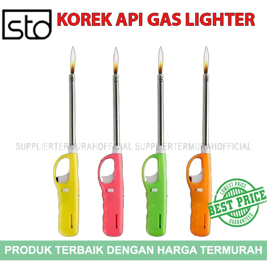 Jual Korek Pematik Gas - Korek Api Kompor - Lighter Pemantik Gas ...