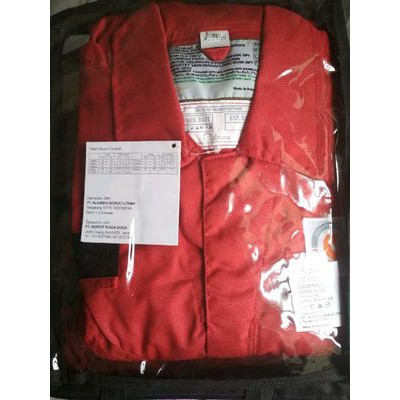 Jual COVERALL NOMEX 4 5 OZ ORIGINAL BAJU TAHAN PERCIKAN API BAJU SAFETY TAHAN API JUAL WEARPACK