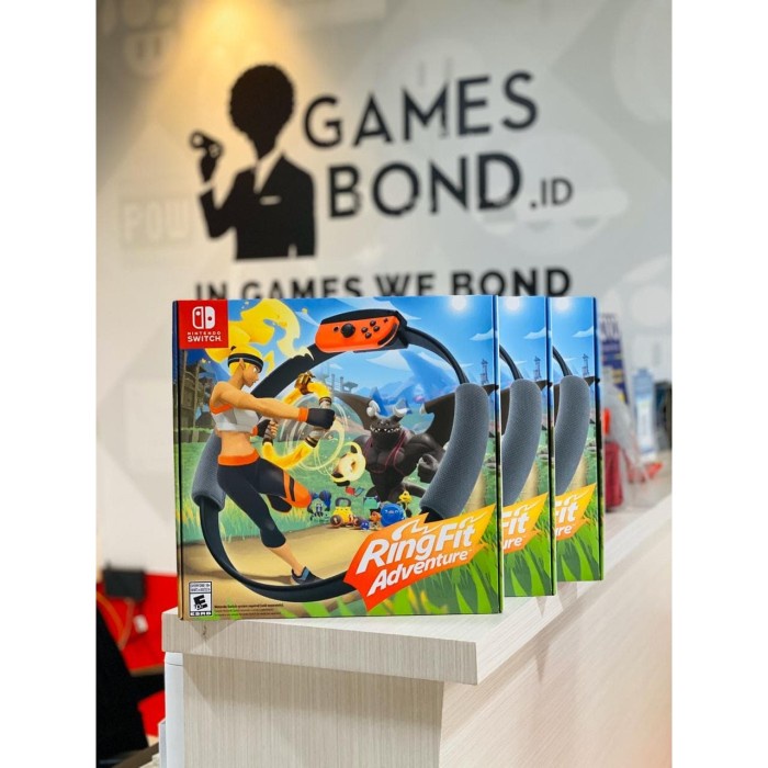 Jual RING FIT ADVENTURE NINTENDO SWITCH (RING CON LEG STRAP AND GAME