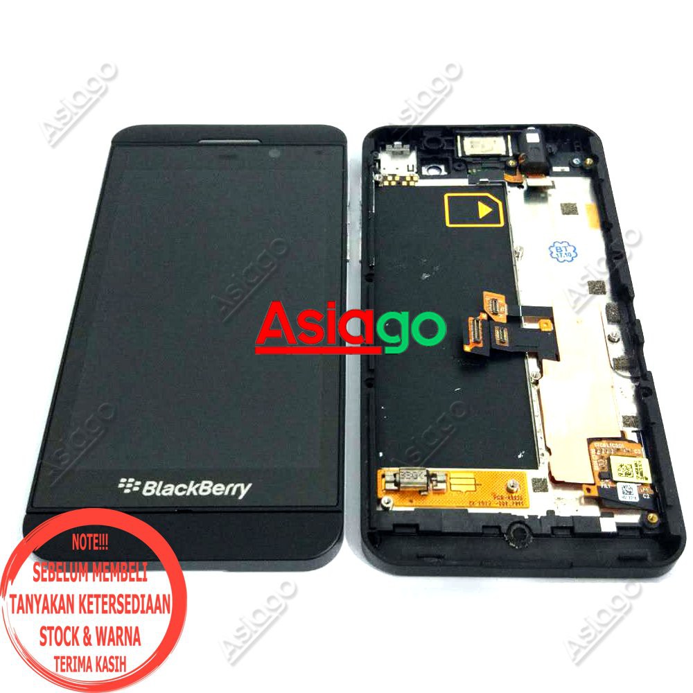 Écran Complet Avec Châssis Pour BlackBerry Z10 Blanc/noir Version 3G - Neuf Sous Emballage