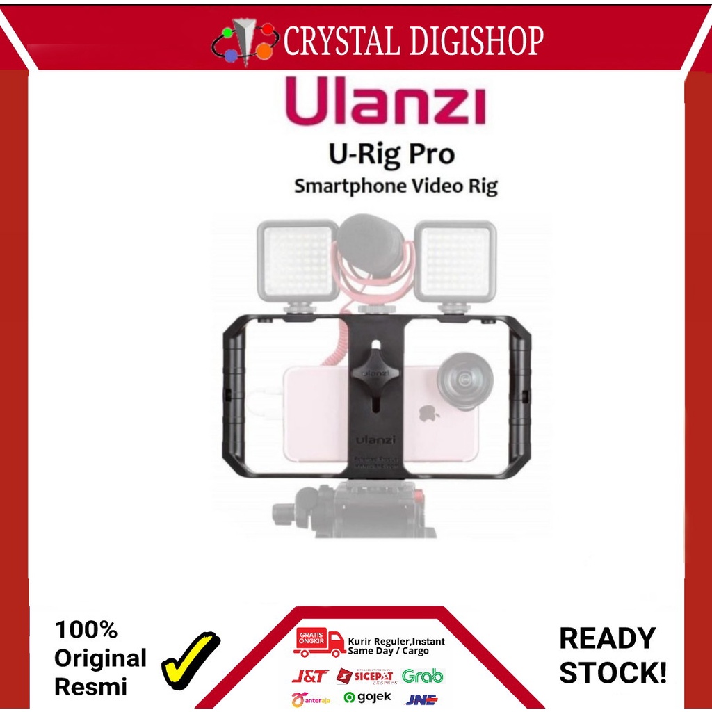 Jual ULANZI U-Rig Pro Smartphone Phone Video Rig Stabilizer Grip ...