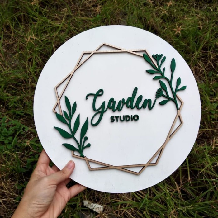 Jual CUSTOM LOGO SIGN KAYU 30CM | PAPAN TOKO KAYU | LOGO SIGN BAZAAR ...