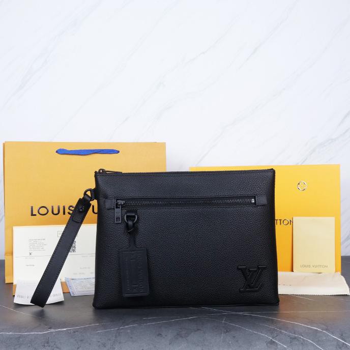 Louis Vuitton Aerogram iPad Pouch Black