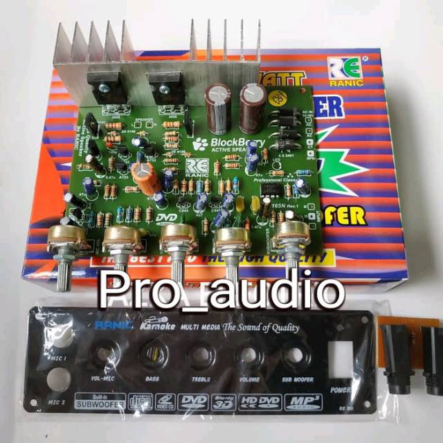 Jual Kit aktif speaker mono plus mic subwoofer Shopee Indonesia