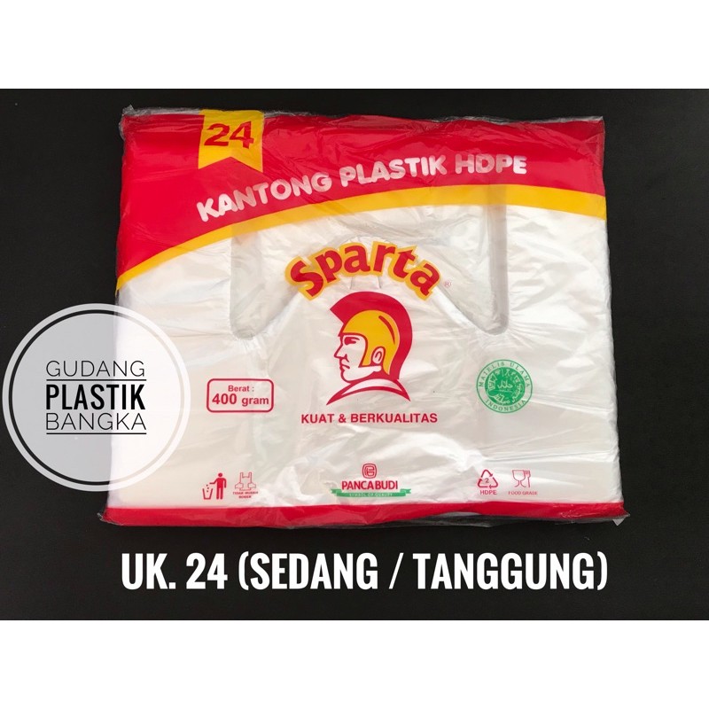 Jual Plastik Kresek Bening Murah Sparta Ukuran 15 And 24 Shopee Indonesia 5401