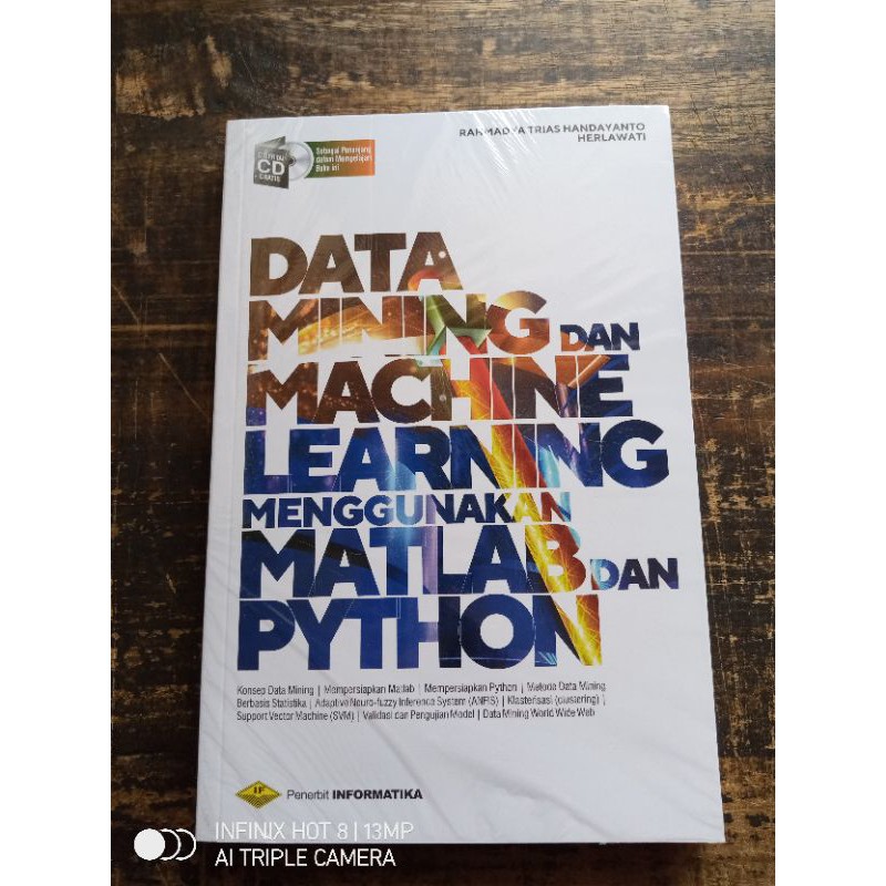 Jual Data Mining Dan Machine Learning Menggunakan Matlab Dan Python Cd Penerbit Informatika 9269