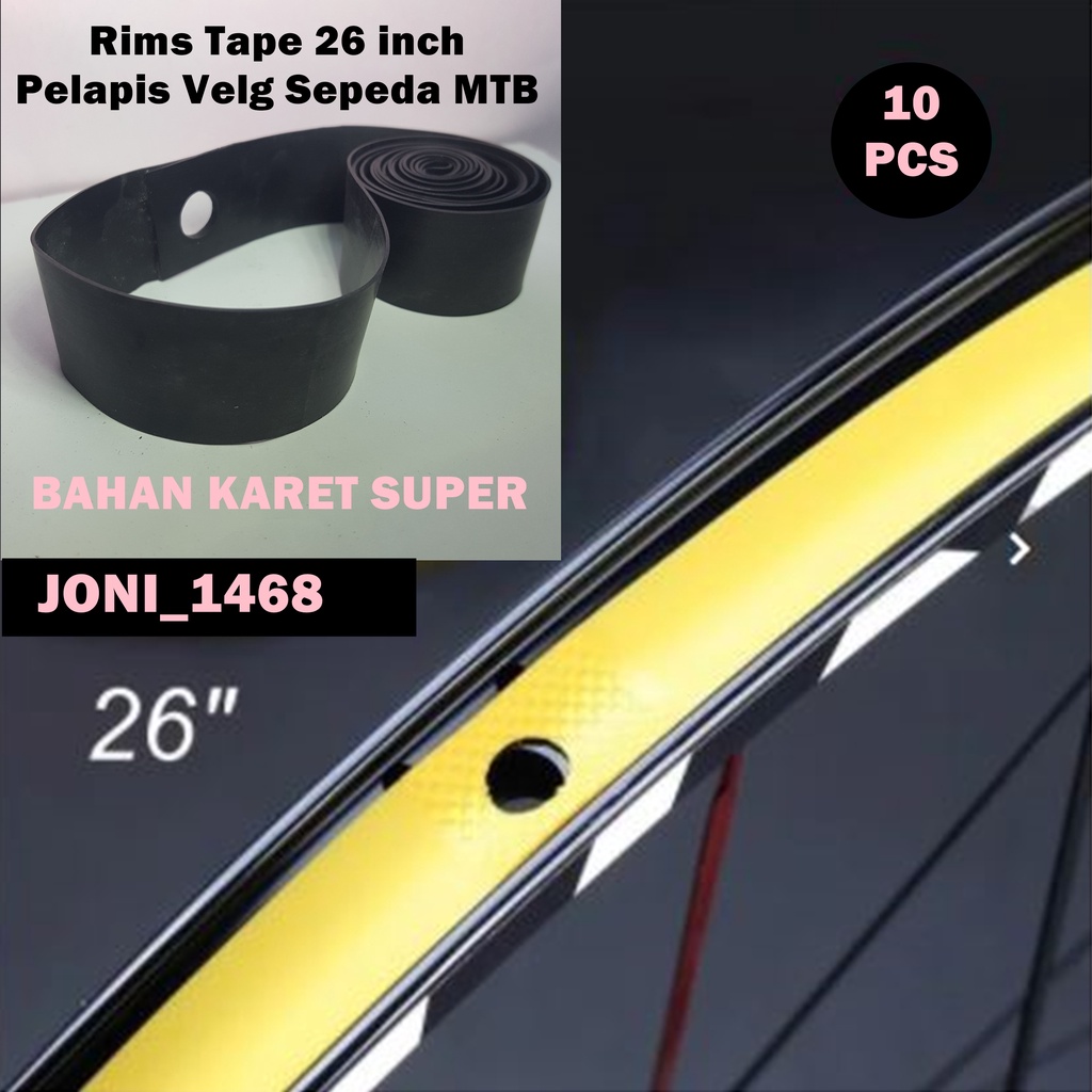 Jual RIM TAPE 20 24 26 27.5 29 INCH 700 PELAPIS PELINDUNG RIMS VELG ...