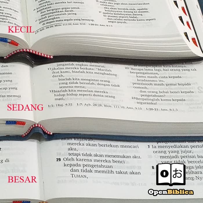 Jual Alkitab Besar Dengan Cover Sampul Sarung Resleting Tb 064 Ti Sl