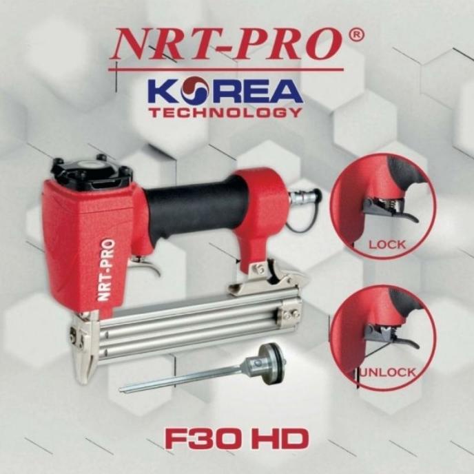 Jual Mesin Paku Tembak Listrik Nrt Pro F Hd Air Nailer Gun Paku