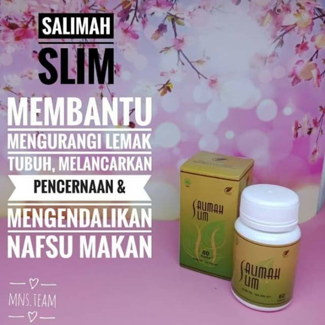 Jual Obat Diet Herbal Salimah Slim Sr12 Bpom Original Shopee Indonesia