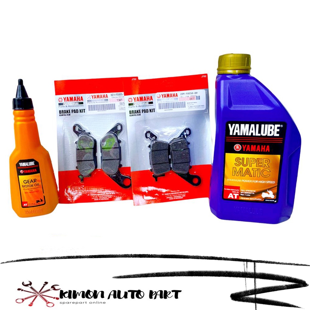 Jual Paket Service Oli Yamalube Super Matic Oli Gear Yamalube Ml