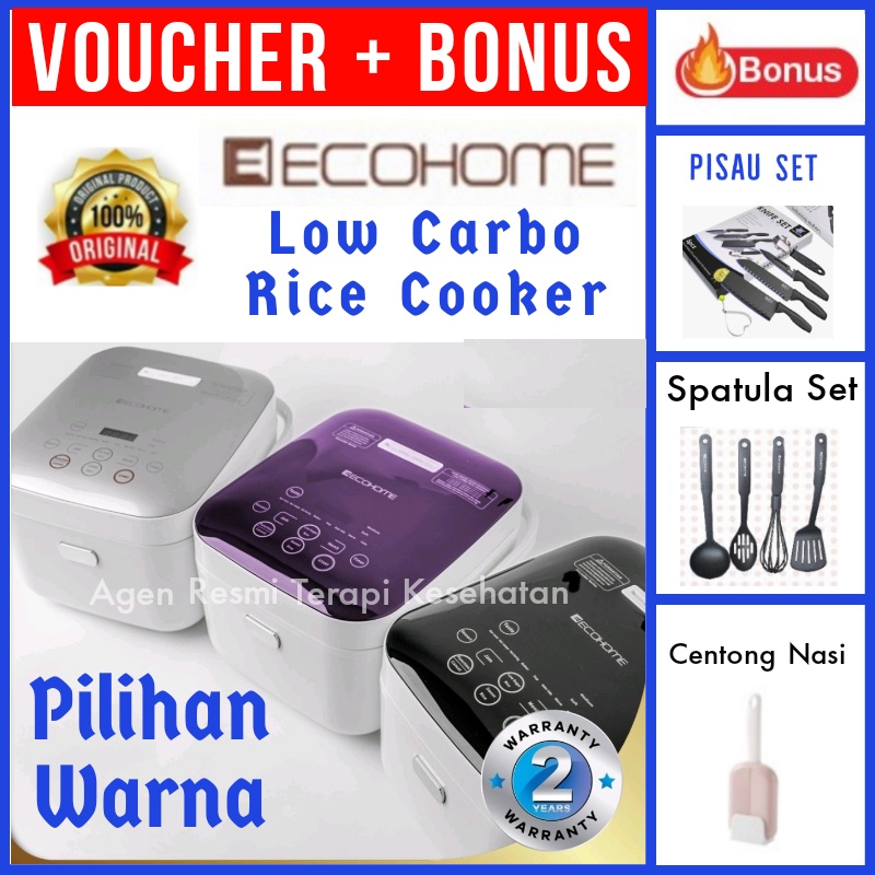 Jual Ecohome Low Carb Ricecooker Rice Cooker Low Carbo Rendah