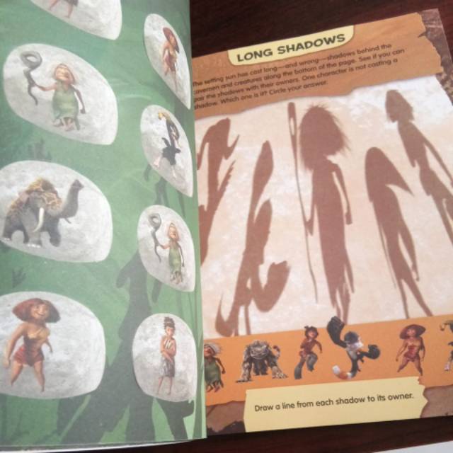 Jual DreamWorks The Croods Super Search Brand-new Book | Shopee Indonesia