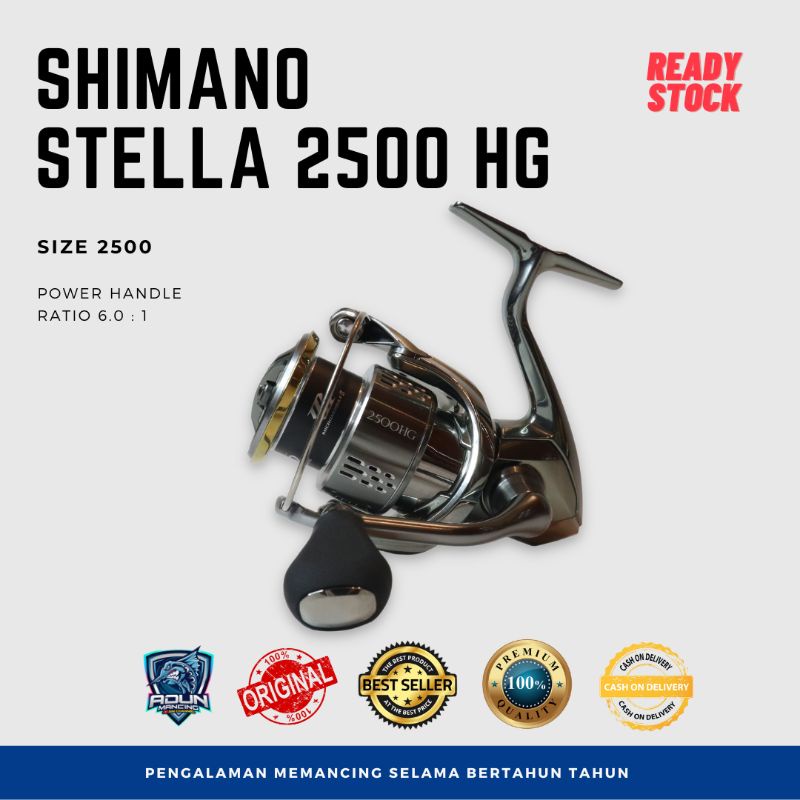 Jual Reel Shimano Stella 2500 HG