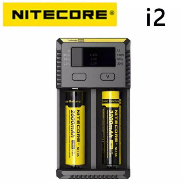 New Nitecore i2 Charger ORIGINAL(tidak termasuk baterai)